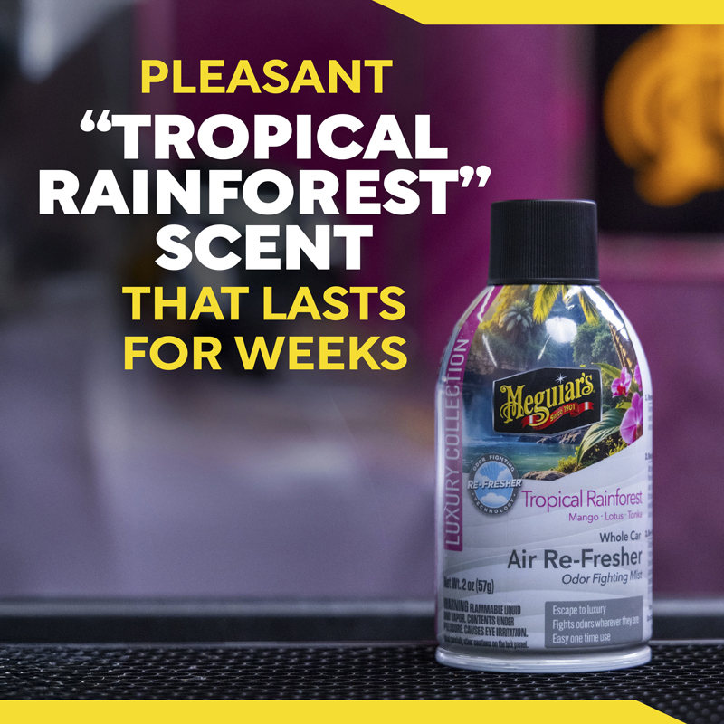 Meguiar's Tropical Rainforest Car Air Re-Fresher Aerosol 57gr