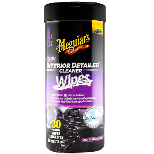 Meguiar's Quik Interior Detailer Cleaner Wipes