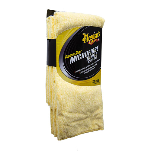 Meguiars Supreme Shine Microfiber Towels (6-pack)