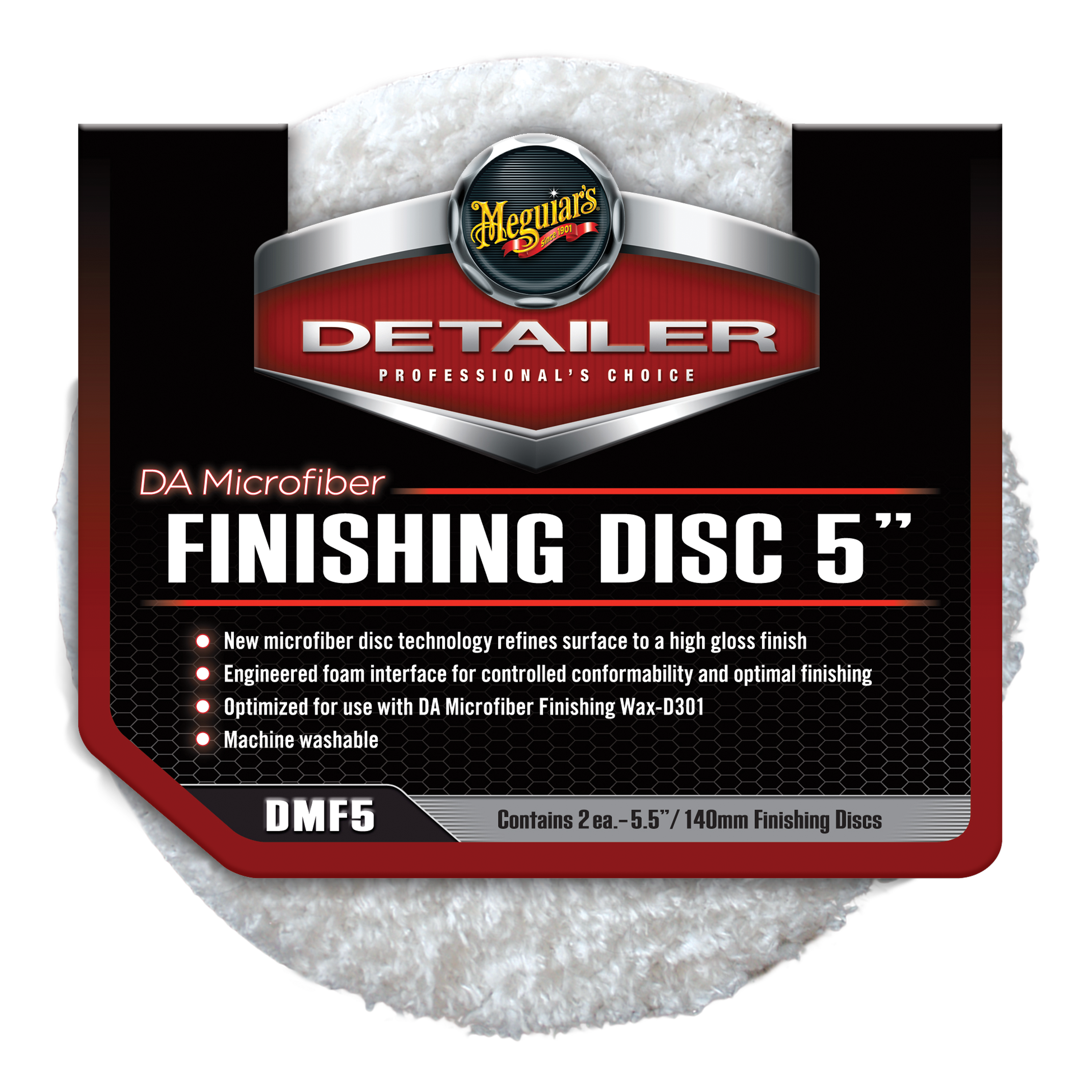 Meguiars DA Microfibre Finishing Pad 5